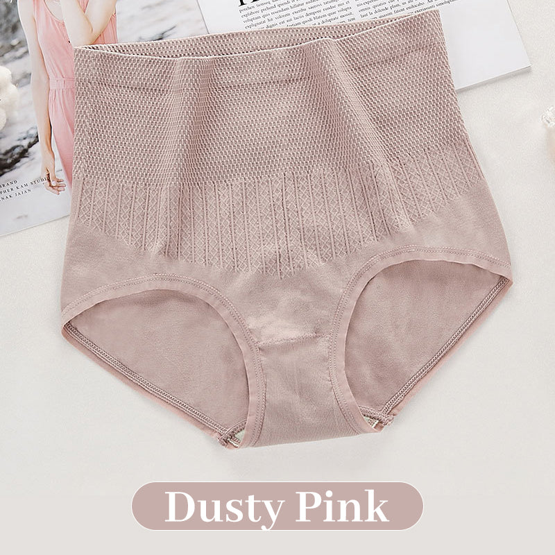 High-Waisted Seamless Briefs for Women