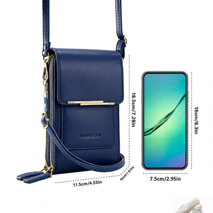 🏆Last Day Promotion：50% off👜📱 Simple and elegant women's touchscreen crossbody phone wallet