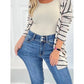 👖Hot Sale 49% Off🔥High Rise Non Distressed Vintage Bootcut-jeans med frynsete hem
