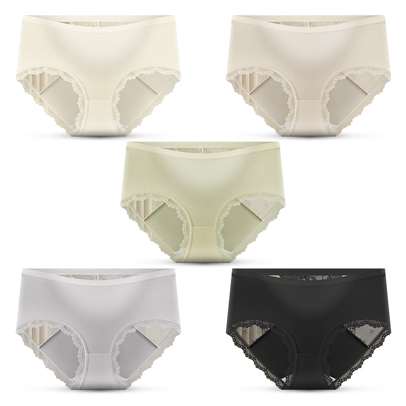 💃🌸 Women's Soft Lace Mid-Rise Panty | Delicate & Comfortable – Everyday Elegance ✨