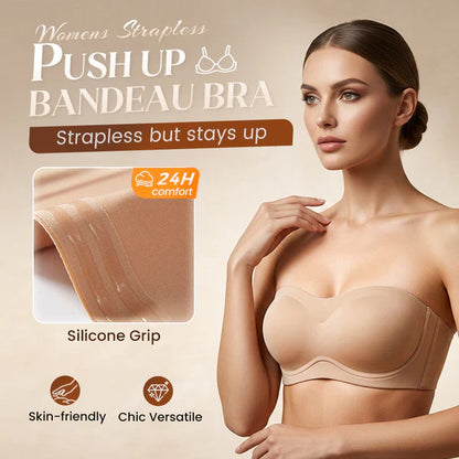 🏆 LAST DAY SALE ONLY ￡9.99!!✨Lusait SecureFit Non-Slip Wireless Strapless Bra