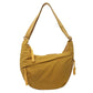 😍👜Unisex ensfarget nylon crossbody-veske med stor kapasitet