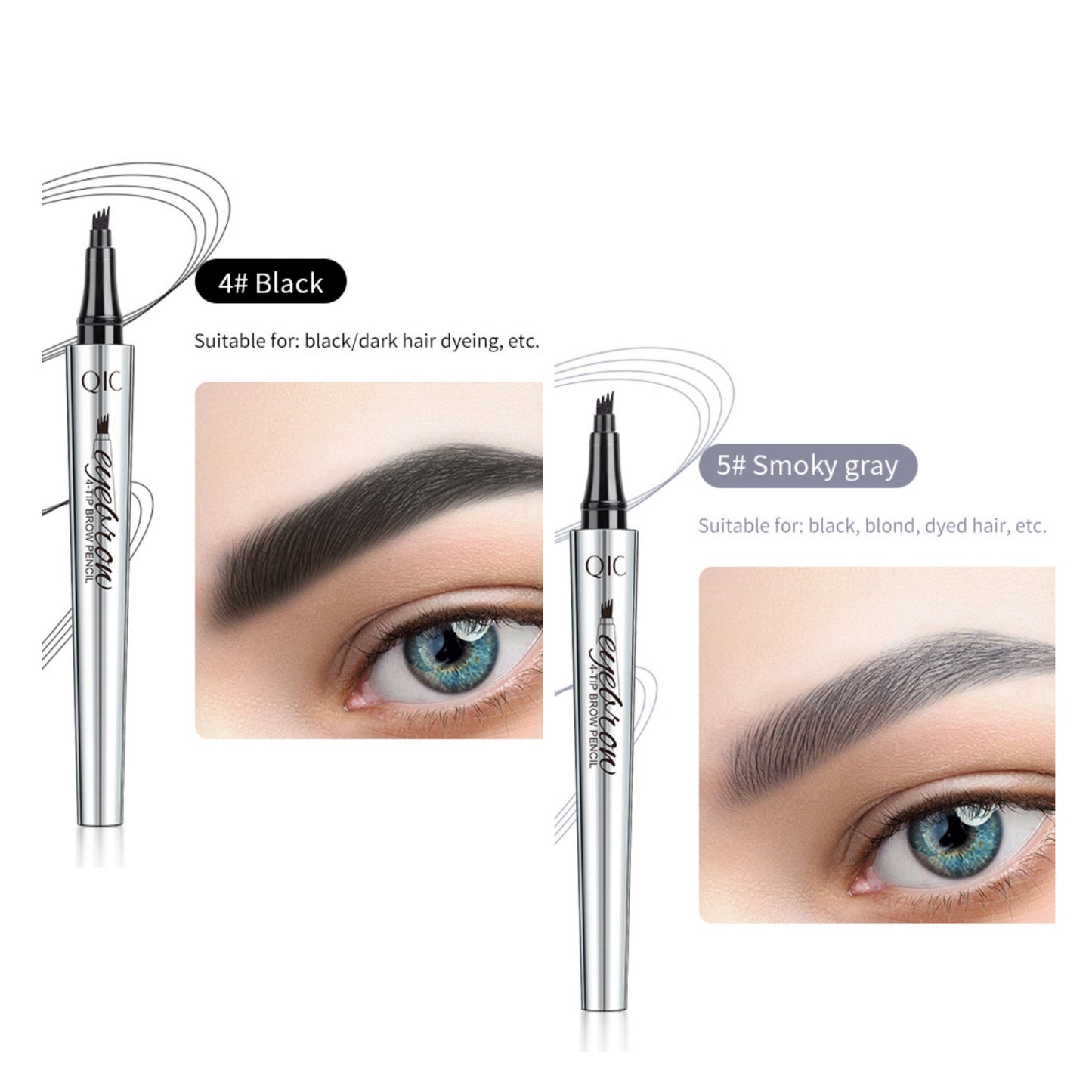 ✨ BUY 1 GET 1 FREE + 50% OFF! 🥳💞50K+ SOLD!💥🖌️3D Microblading Eyebrow Pencil – 4-prong tip creates natural hair-like strokes. Waterproof, smudge-proof 💕🎁