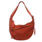 😍👜Unisex ensfarget nylon crossbody-veske med stor kapasitet