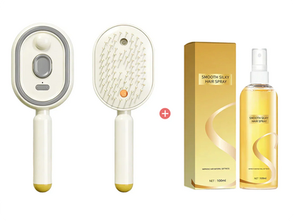 📢📢50 %  OFF !! ⏰Electric Spray & Massage Hair Brush✨🔥
