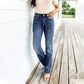 🔥 Nyttårs spesialtilbud: 50% avslag 🎅 Stilige Plus Size High Stretch Tummy Tightening Jeans