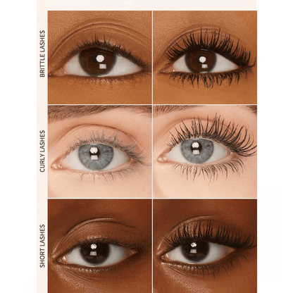 🥳BUY 1 GET 1 FREE:￡7.99!!💞50K+ SOLD!👁️✨ All-Day Beautiful Lashes, Smudge-Proof! Waterproof Fiber Mascara for Natural Volume💖