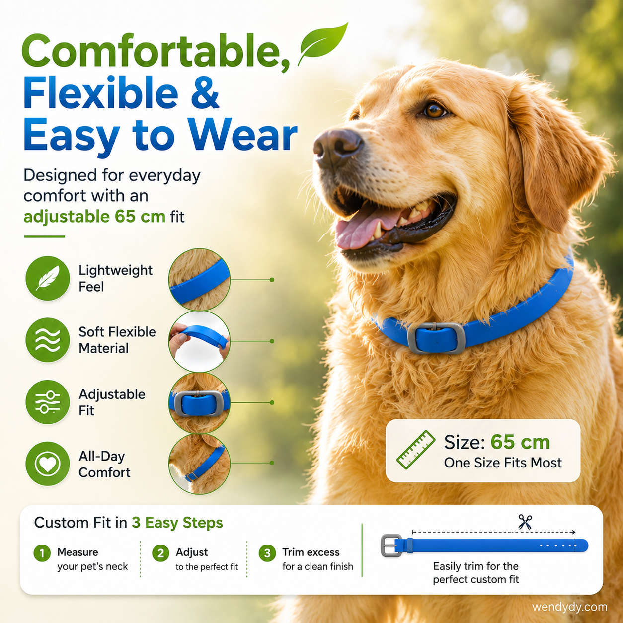 🥳2026 HOT SALE🥳💞50K+ SOLD!🌿🛡️ 50% OFF! Natural Essential Oil Pet Collar – 8‑month flea & tick protection. Plant‑based, no harsh chemicals. Safe for dogs & cats! 🐾✨
