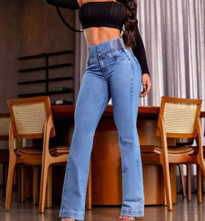 🎁2026 New Arrivals 53% OFF👖Stretch Flare Jeans With A High Waist⏰