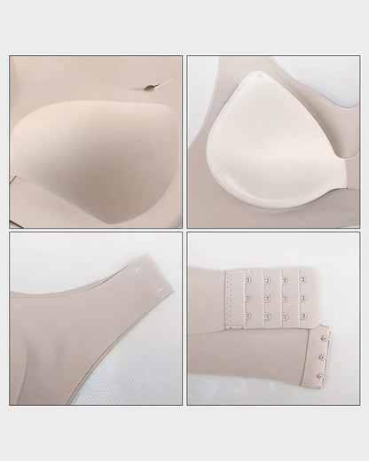 💖 🚗Delivered within five working days🔥⚡ Front-fastening criss-cross strap, wire-free posture-correcting bra ✨