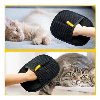 ⚡ 50K+ SOLD! 🎁Reusable Electrostatic Pet Hair Removal Glove - Works on Clothes, Couch, Car & All Fabric Surfaces