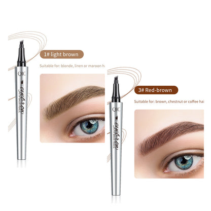 ✨ BUY 1 GET 1 FREE + 50% OFF! 🥳💞50K+ SOLD!💥🖌️3D Microblading Eyebrow Pencil – 4-prong tip creates natural hair-like strokes. Waterproof, smudge-proof 💕🎁