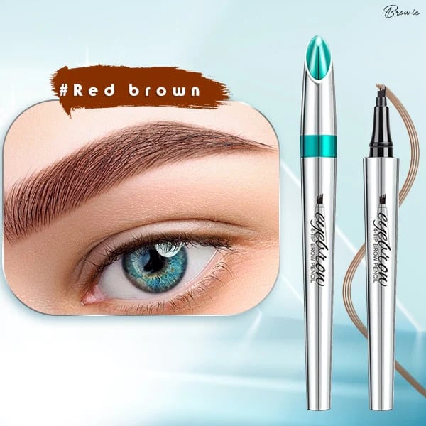 ✨ BUY 1 GET 1 FREE + 50% OFF! 🥳💞50K+ SOLD!💥🖌️3D Microblading Eyebrow Pencil – 4-prong tip creates natural hair-like strokes. Waterproof, smudge-proof 💕🎁