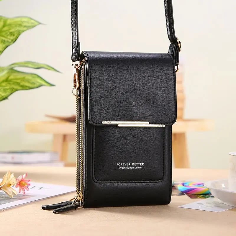 🏆Last Day Promotion：50% off👜📱 Simple and elegant women's touchscreen crossbody phone wallet