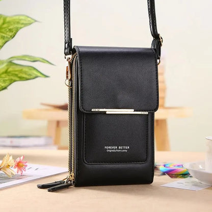 🏆Last Day Promotion：50% off👜📱 Simple and elegant women's touchscreen crossbody phone wallet