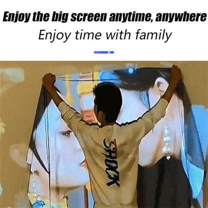 📺 High Definition Projection Screen - 120-inch Diagonal with Matte White Surface for Crystal Clear Home Cinema Experience 🎬🌟