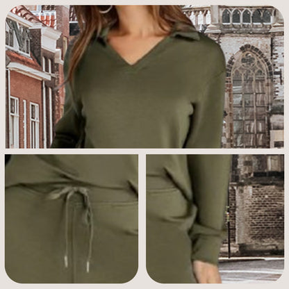 Spring 50% Off Sale-Women’s 2 Piece Lounge Set with Long Sleeves