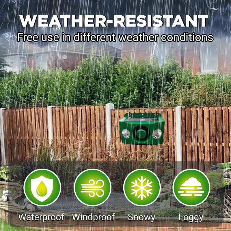 🔥🔥2025 Hot Sale 💥Beast Repellent Solar Warning Lights with Loud Volume