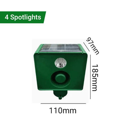 🔥🔥2025 Hot Sale 💥Beast Repellent Solar Warning Lights with Loud Volume
