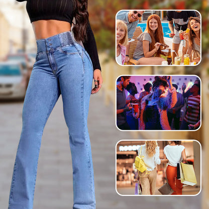 🎁2026 New Arrivals 53% OFF👖Stretch Flare Jeans With A High Waist⏰