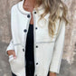 💗Uunnværlig vare for våren💗Dame cardigan med knapper