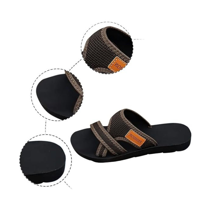 💕Enjoy the comfort💕Wide Feet Comfortable Open Toe Flat Sandals