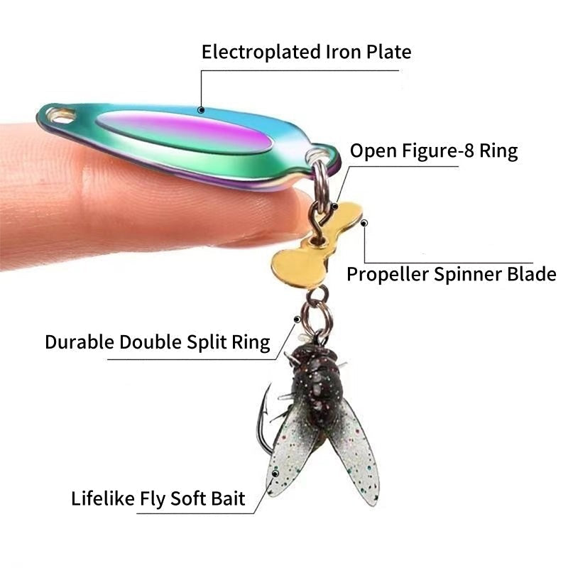 🎣🔥50% OFF!! ✨🎁Metal propeller fishing lure for catching fish✨