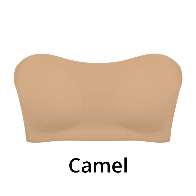 ✨Hot Sale 50% OFF🔥Women's Non-Slip Strapless Wireless Bra with Crossover Side Closure