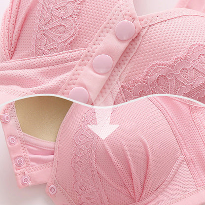 📢60% OFF!!⏰Front Button Breathable Skin-Friendly Cotton Bra
