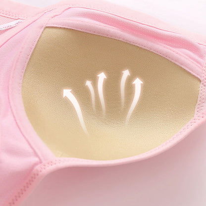 📢60% OFF!!⏰Front Button Breathable Skin-Friendly Cotton Bra