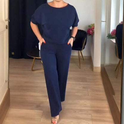 🔥👚👖【S-5XL】Last day offer: 50% off-Elegant Longline Cardigan & Top & Pants 3-Pieces Set