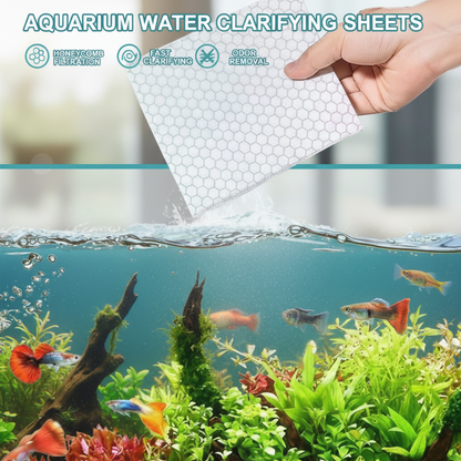 Buy 3 Get 5 Free-Aquarium Water Clarifying Sheets