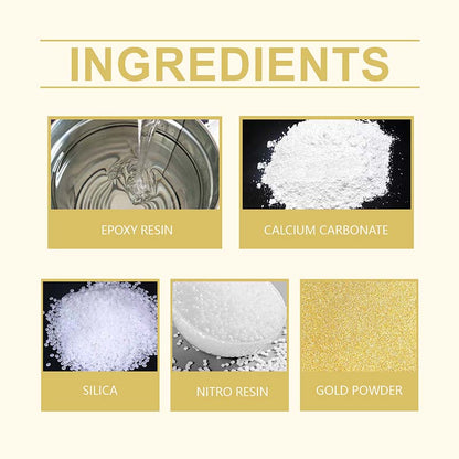 Water-Based Weather-Resistant Gold Paint