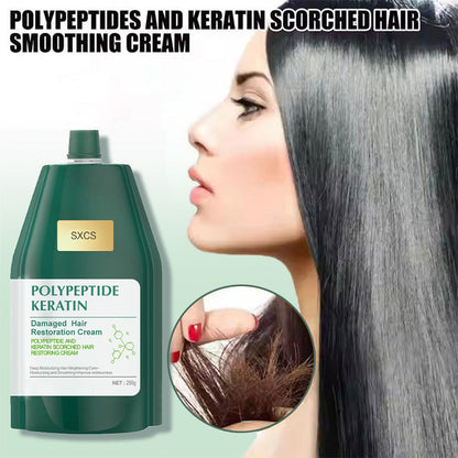 ⏳Limited-time 50% off⏰Polypeptide Keratin Hydrating Smoothing Hair Damage Repair Cream🥇