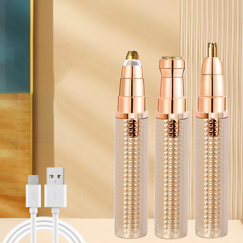 🔥LAST DAY SALE: ONLY ￡19.99!!⚡50K+ SOLD!💝Portable Multi-functional Electric Eyebrow Trimmer