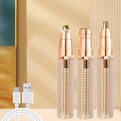 🔥LAST DAY SALE: ONLY ￡19.99!!⚡50K+ SOLD!💝Portable Multi-functional Electric Eyebrow Trimmer