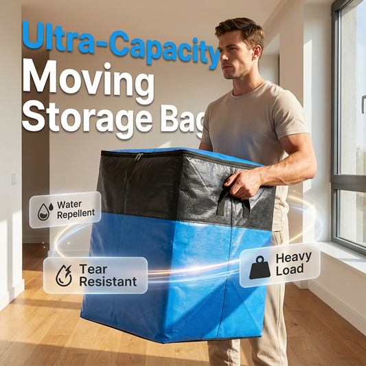 📦 50% OFF NOW! 🧳 Collapsible Storage and Moving Bag – Heavy-Duty, Large Capacity & Perfect for Organizing and Travel ✈️