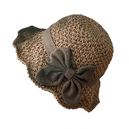 🌷Special Price Only ￡9.99!!🌷Elegant Woven Straw Sun Hat with Bow