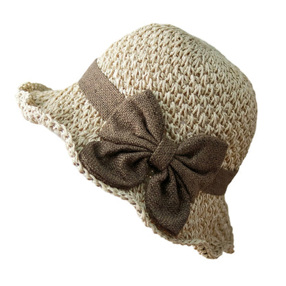 🌷Special Price Only ￡9.99!!🌷Elegant Woven Straw Sun Hat with Bow