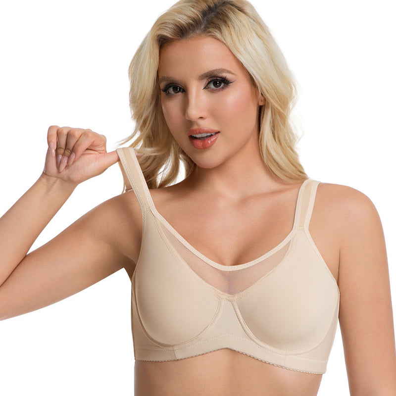 🏆 Special Price £14.99 ! 💐💗Women's Elegant Sheer Full Coverage Plus Size Bra💐