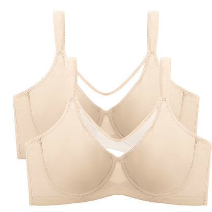 🏆 Special Price £14.99 ! 💐💗Women's Elegant Sheer Full Coverage Plus Size Bra💐
