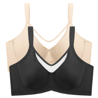 🏆 Special Price £14.99 ! 💐💗Women's Elegant Sheer Full Coverage Plus Size Bra💐