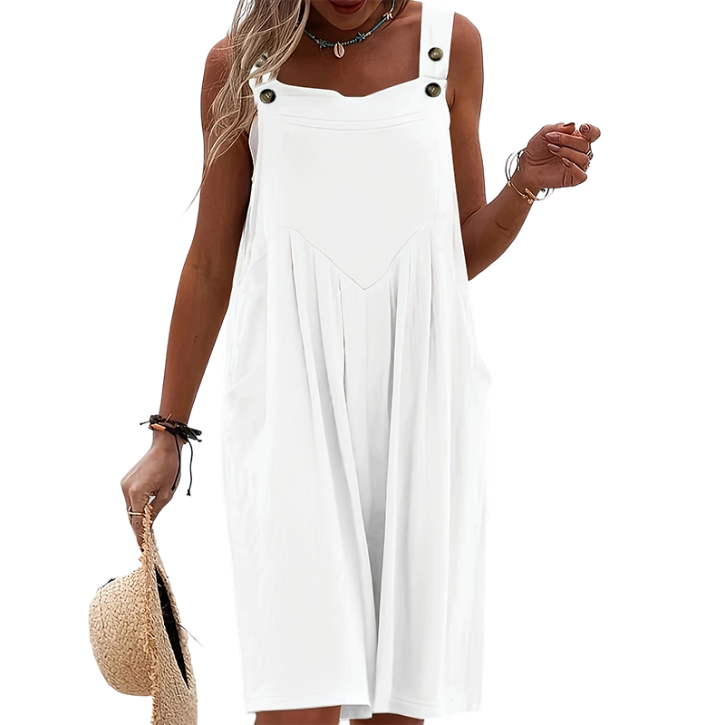 🌸Limited Time Special Price: £24.99 !! ✨Sleeveless Wide-Leg Jumpsuit For Summer Breezes