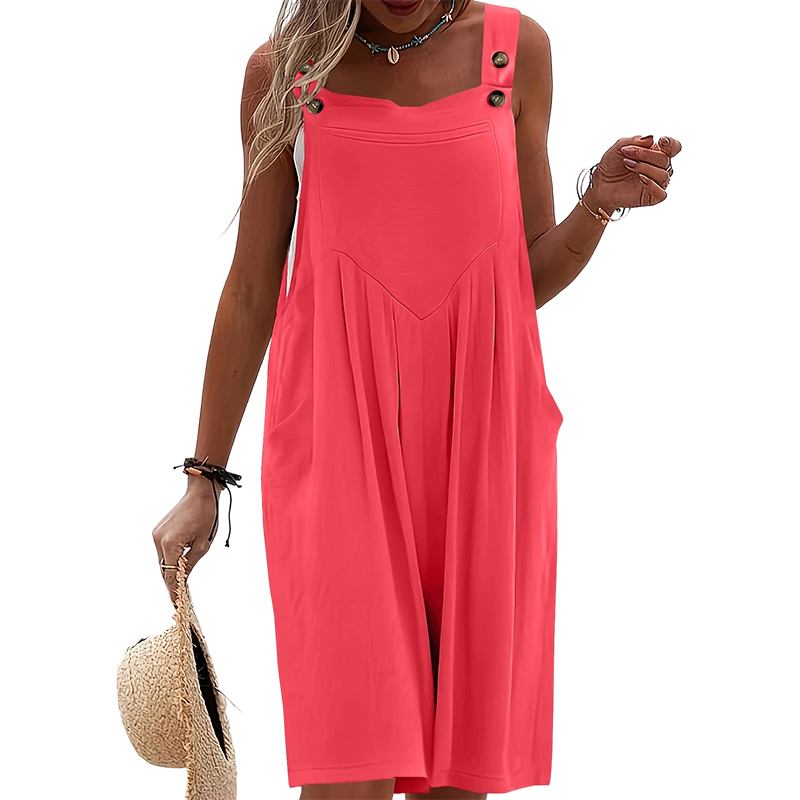 🌸Limited Time Special Price: £24.99 !! ✨Sleeveless Wide-Leg Jumpsuit For Summer Breezes
