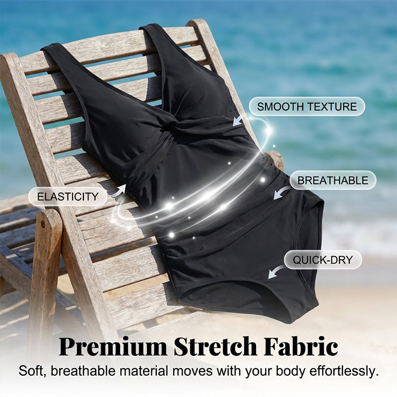 Limited-time offer: £19.99-Women's Tummy Control One-Piece Swimsuit