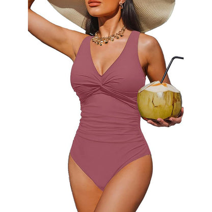 Limited-time offer: £19.99-Women's Tummy Control One-Piece Swimsuit