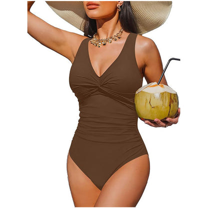 Limited-time offer: £19.99-Women's Tummy Control One-Piece Swimsuit