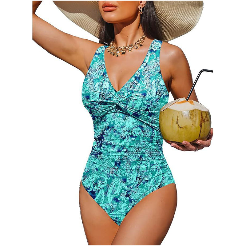 Limited-time offer: £19.99-Women's Tummy Control One-Piece Swimsuit
