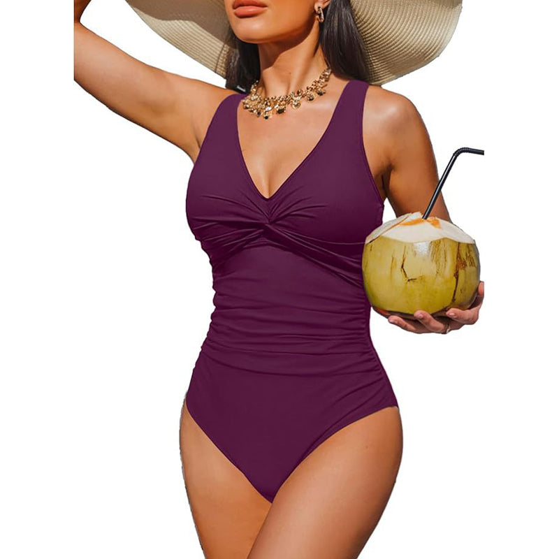 Limited-time offer: £19.99-Women's Tummy Control One-Piece Swimsuit