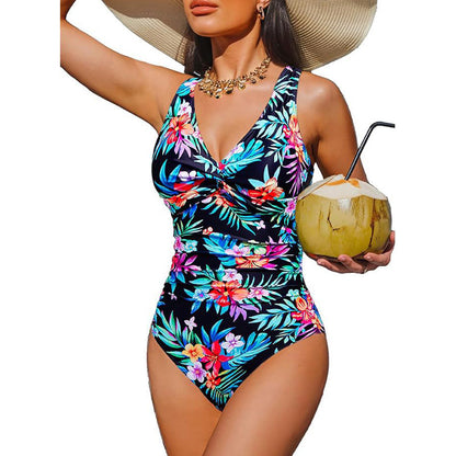 Limited-time offer: £19.99-Women's Tummy Control One-Piece Swimsuit